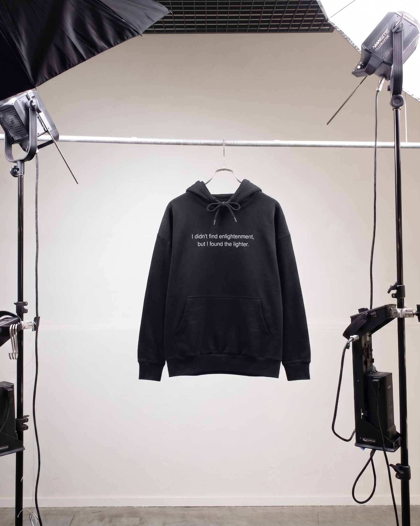 BUT I FOUND THE LIGHTER - HEAVYWEIGHT UNISEX HOODIE